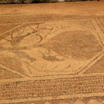 Bodenmosaik im antiken Philippi